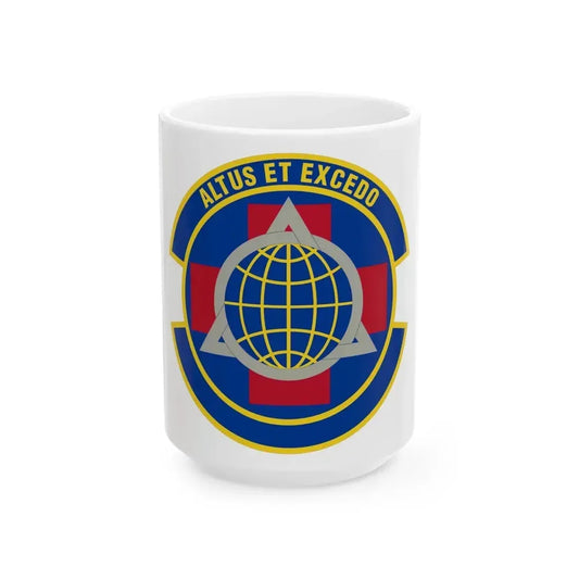 436 Operational Medical Readiness Squadron AMC (U.S. Air Force) White Coffee Mug 15oz - Go Mug Yourself
