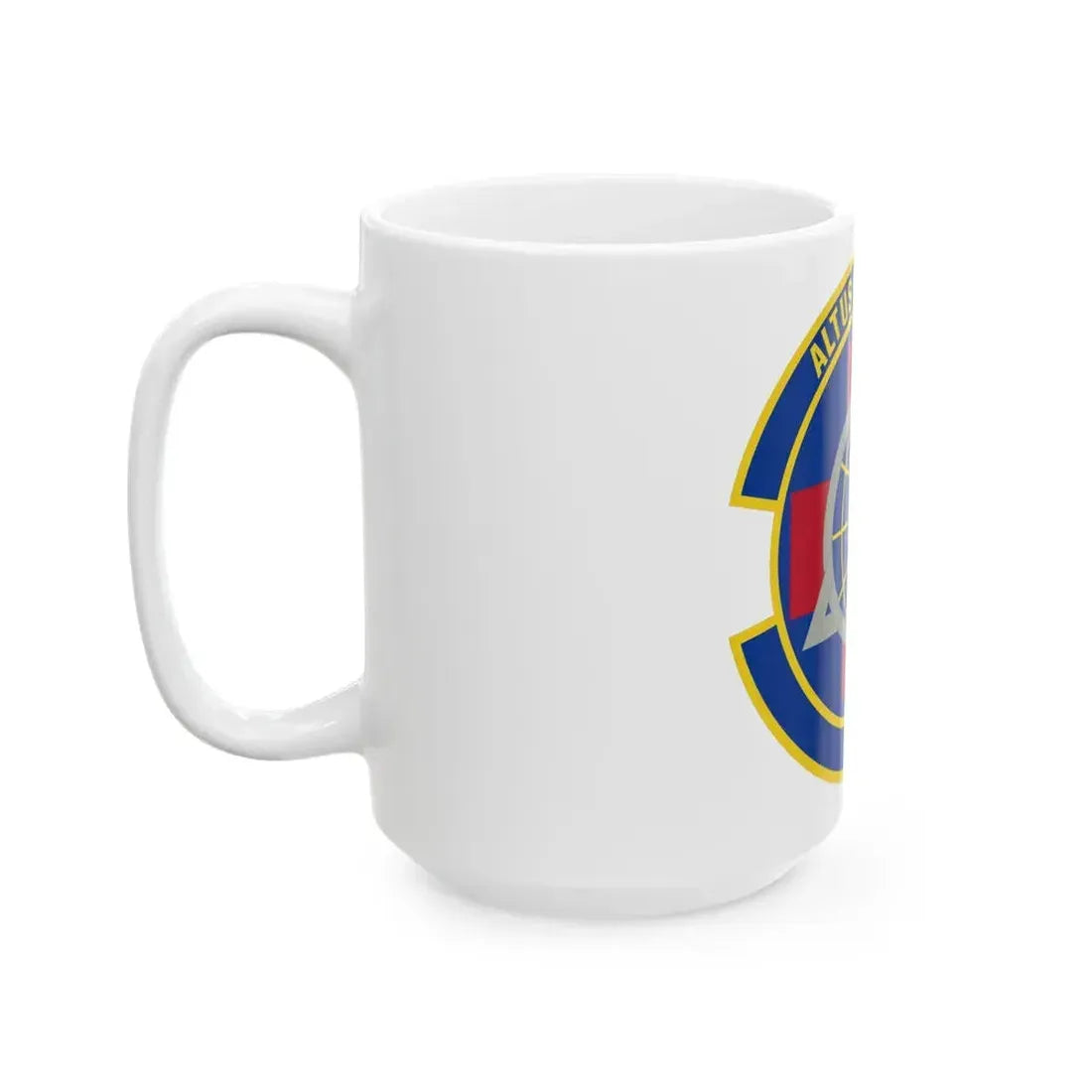 436 Operational Medical Readiness Squadron AMC (U.S. Air Force) White Coffee Mug - Go Mug Yourself