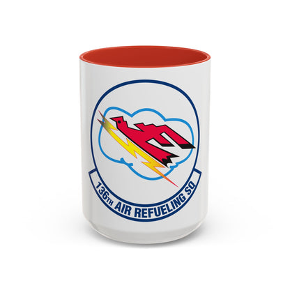 136 Air Refueling Squadron (U.S. Air Force) Accent Coffee Mug