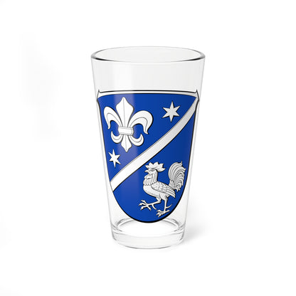 Wappen Alsbach-Hähnlein (Germany) (Coat of Arms) Pint Glass 16oz