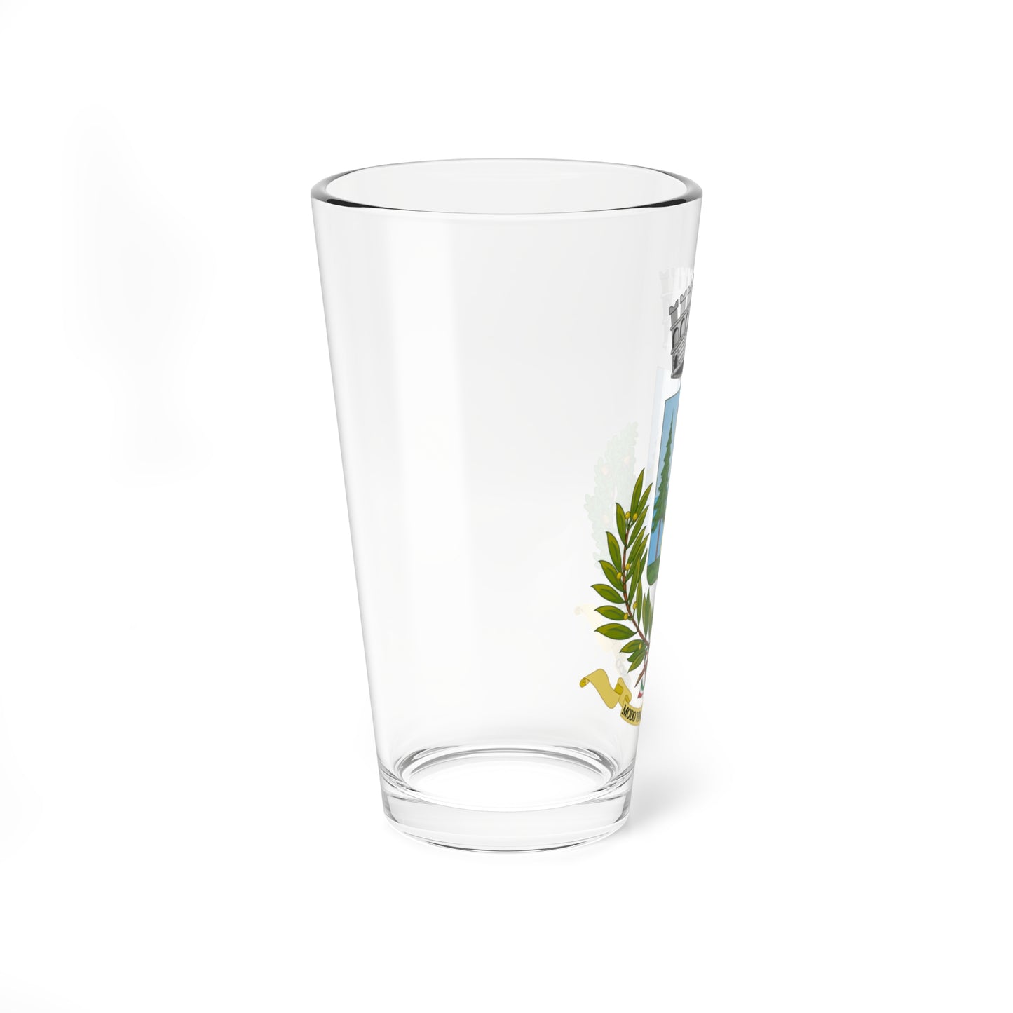 Cortina dAmpezzo-Stemma (Italy) (Coat of Arms) Pint Glass 16oz