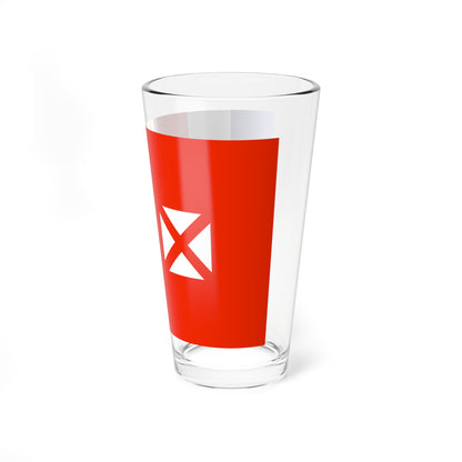Flag of Wallis and Futuna WFB 2000 (France) Pint Glass 16oz