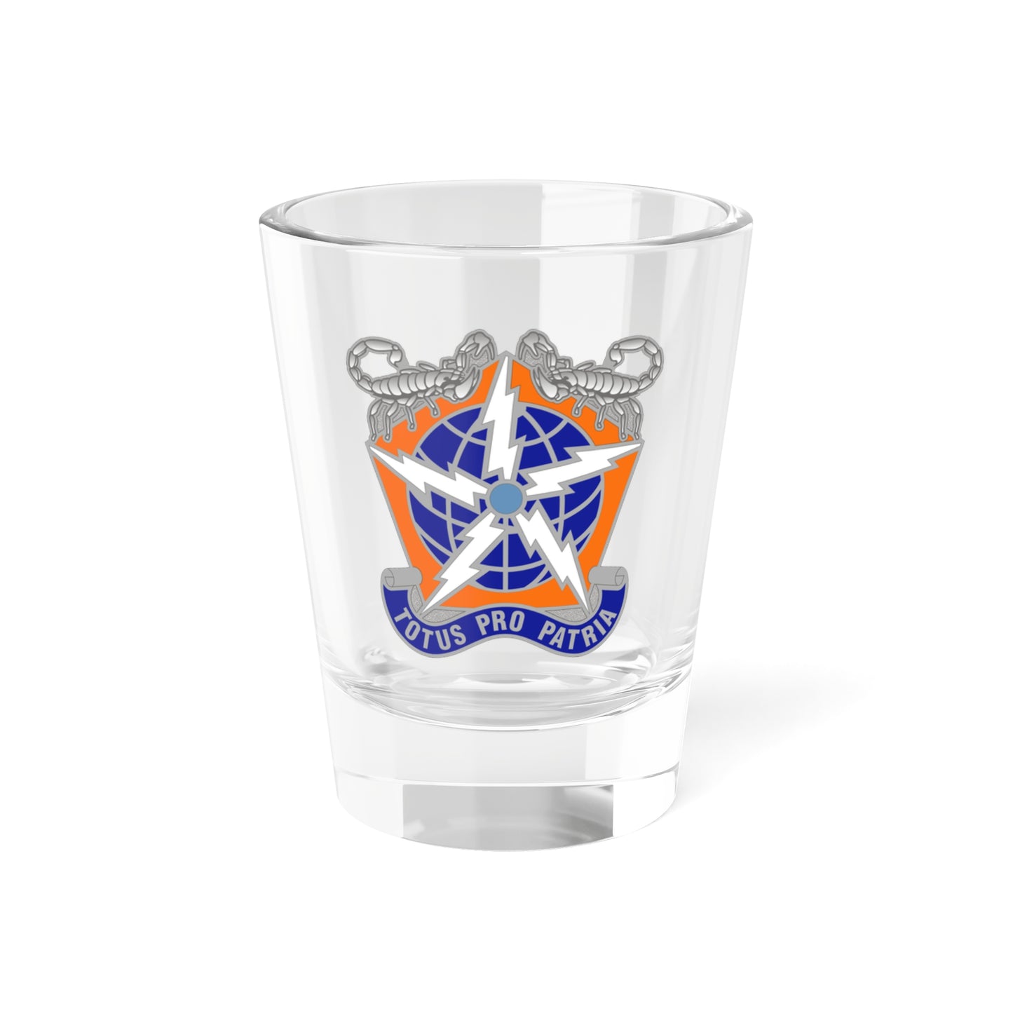 505 Signal Brigade 3 (U.S. Army) Shot Glass 1.5oz