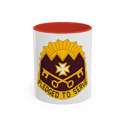 MEDDAC Sierra Depot US (U.S. Army) Accent Coffee Mug