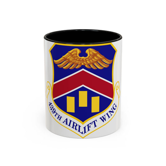 439th Airlift Wing (U.S. Air Force) Accent Coffee Mug