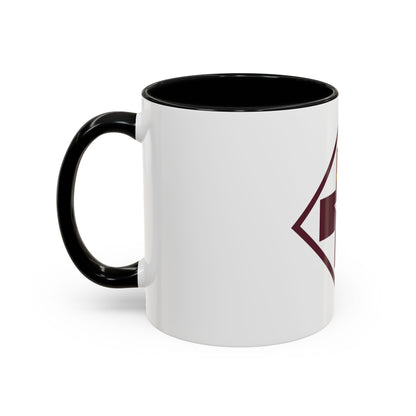 US 32nd Medical Brigade SSI (U.S. Army) Accent Coffee Mug