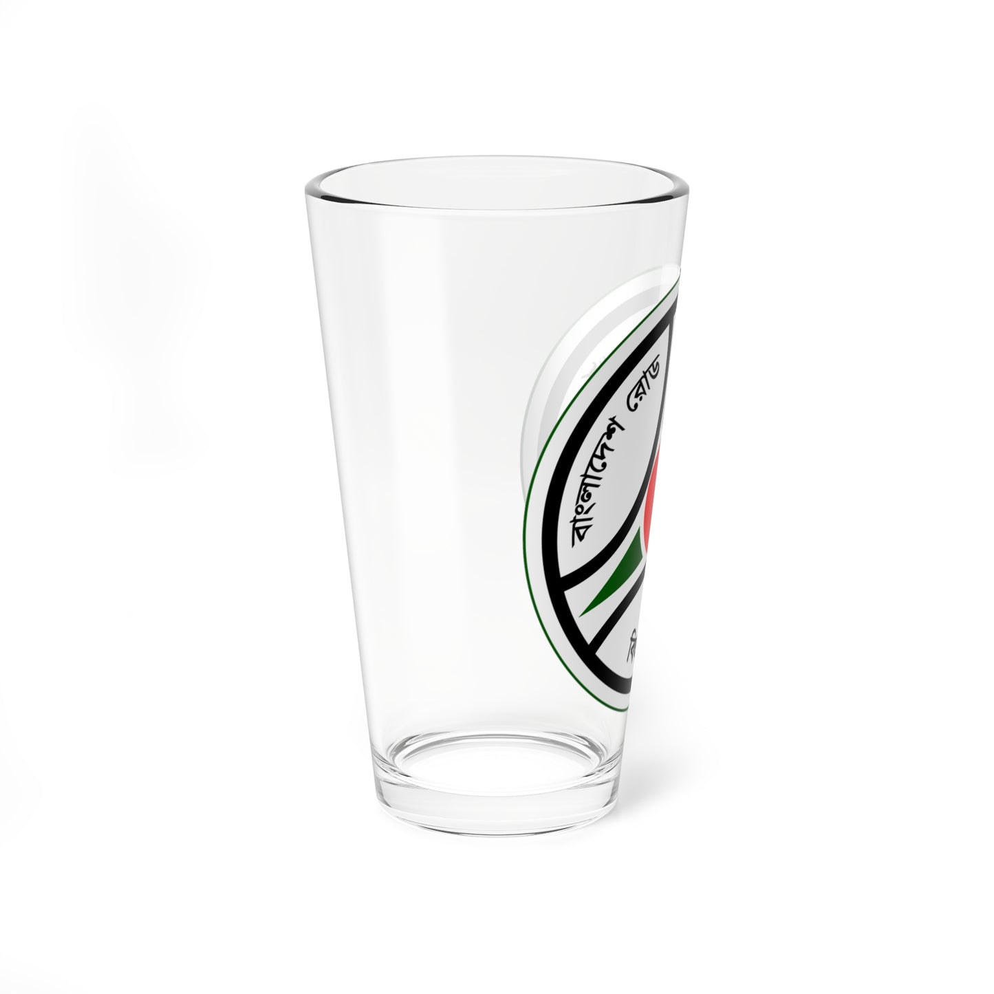 Emblem of Bangladesh Road Transport Authority BRTA (Bangladesh) (Coat of Arms) Pint Glass 16oz