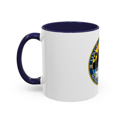 USCG Halibut Marina Del Ray CA (U.S. Coast Guard) Accent Coffee Mug