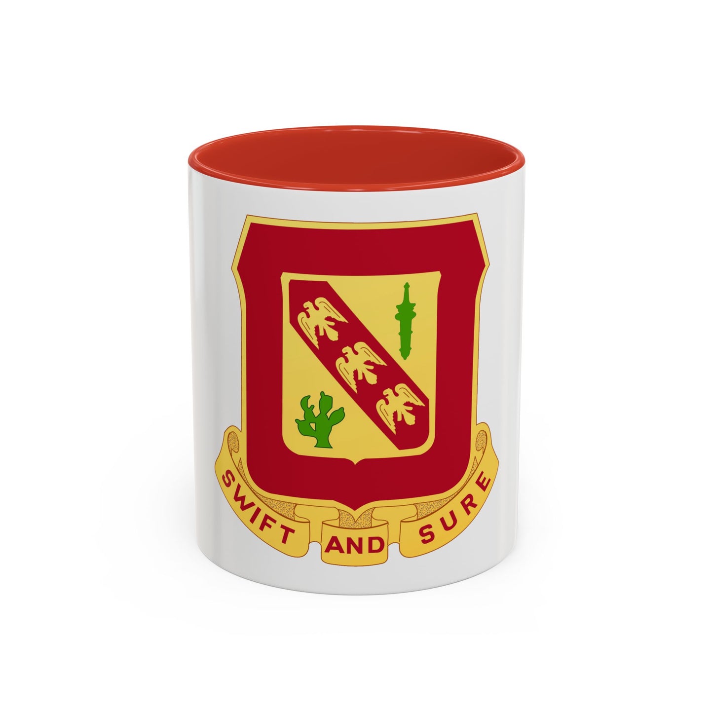 134th Field Artillery Battalion (U.S. Army) Accent Coffee Mug