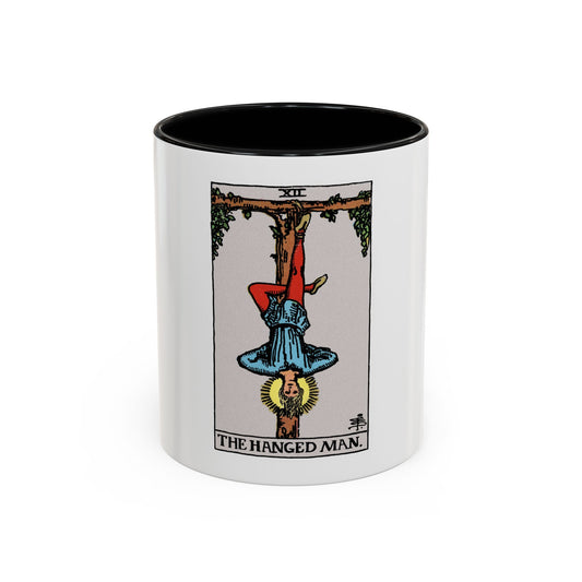 The Hanged Man (Tarot Card) Accent Coffee Mug