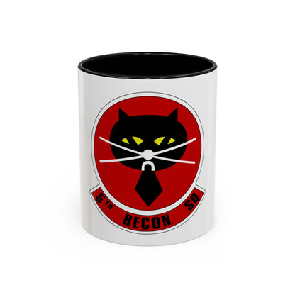 5th Reconnaissance Squadron (U.S. Air Force) Accent Coffee Mug
