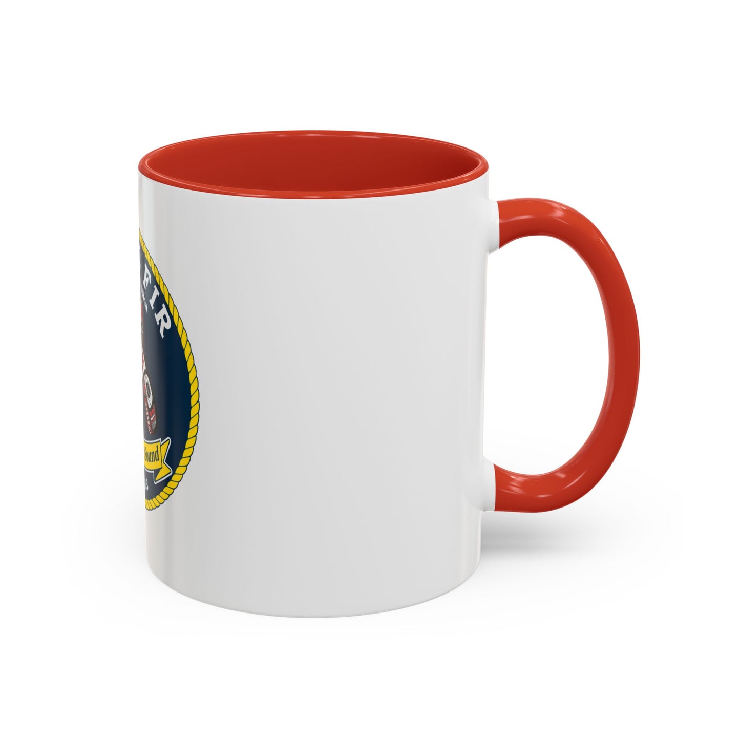 USCG FIR WLB 213 (U.S. Coast Guard) Accent Coffee Mug
