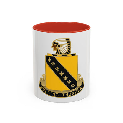245 Armor Regiment (U.S. Army) Accent Coffee Mug