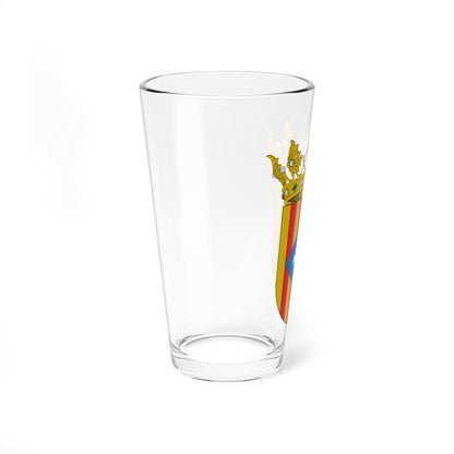 Escudo de Alcublas (Spain) (Coat of Arms) Pint Glass 16oz