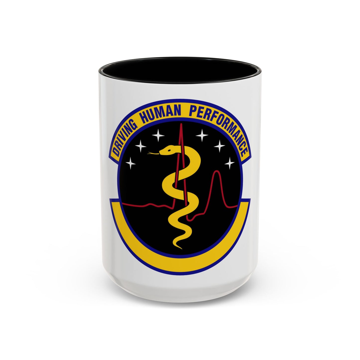 21 Operational Medical Readiness Squadron USSF (U.S. Air Force) Accent Coffee Mug