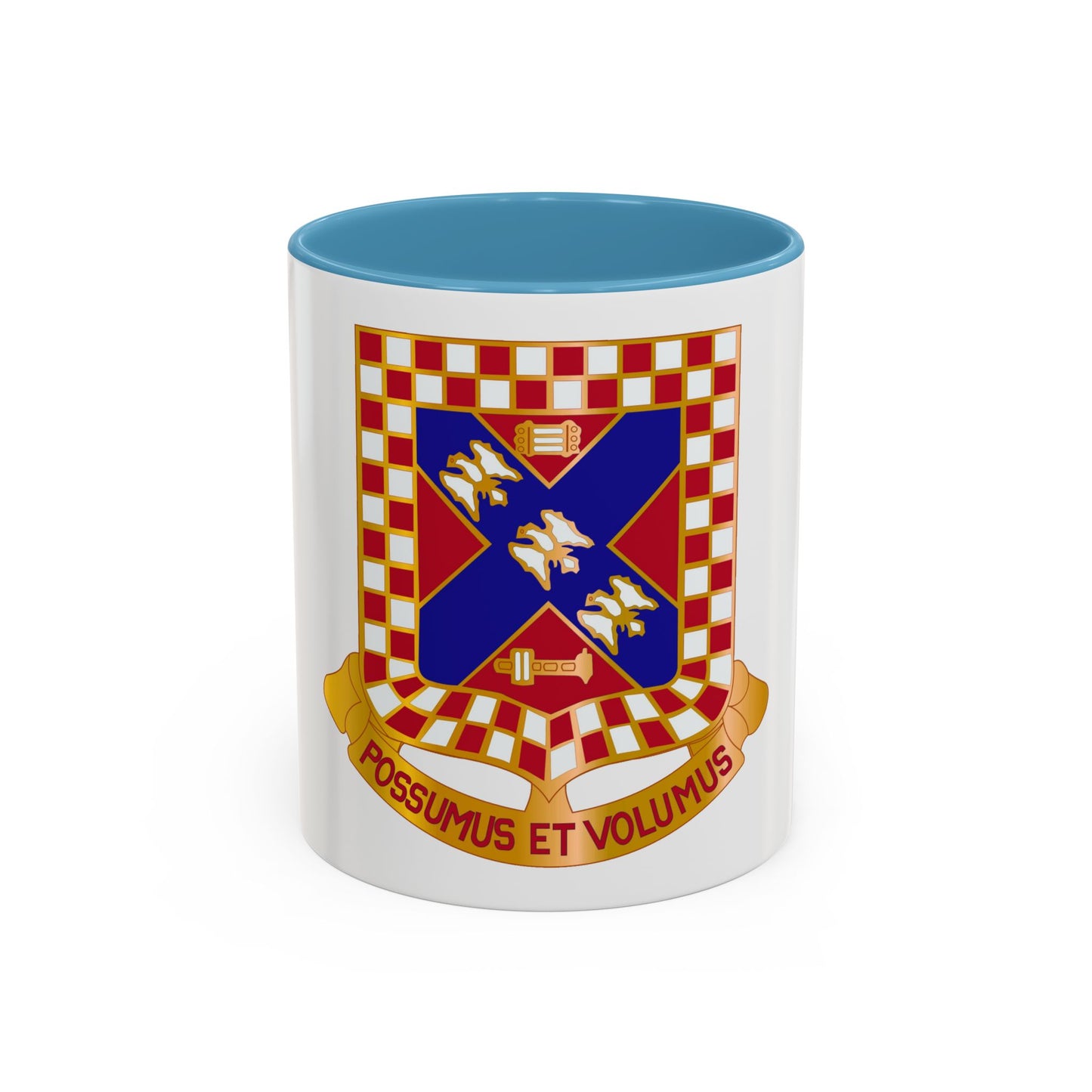 140th Field Artillery Battalion (U.S. Army) Accent Coffee Mug