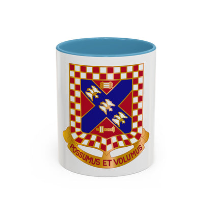 140th Field Artillery Battalion (U.S. Army) Accent Coffee Mug