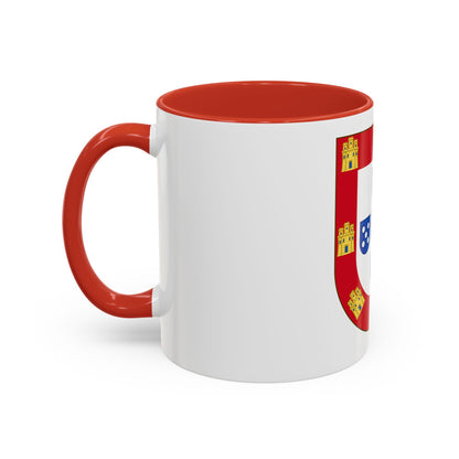 Royal Arms of Portugal - Accent Coffee Mug