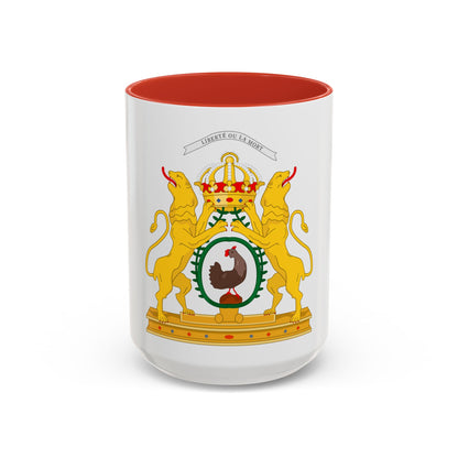 Coat of arms of the First Empire of Haiti - Accent Coffee Mug