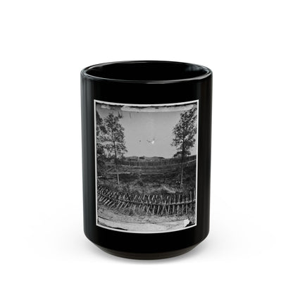 Atlanta, Georgia. Fortifications(2) (U.S. Civil War) Black Coffee Mug