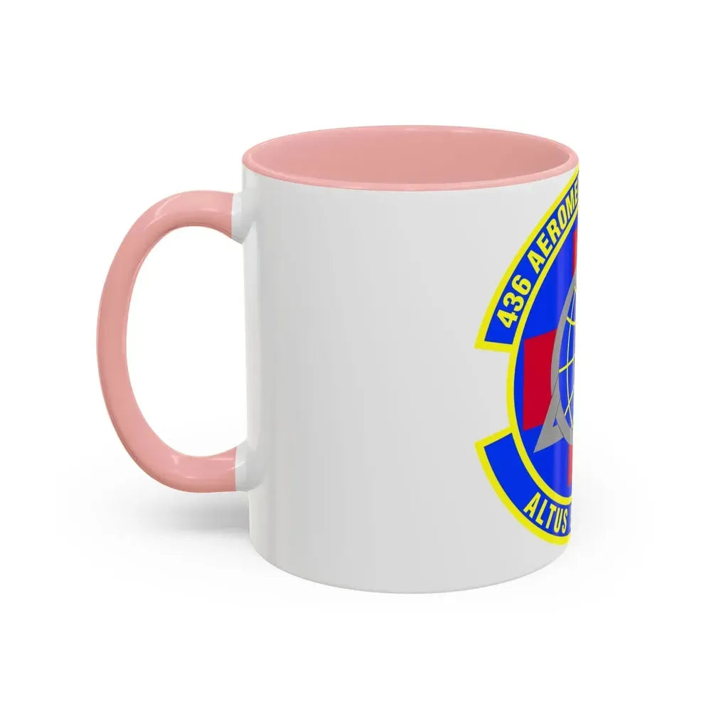 436th Aeromedical Dental Squadron (U.S. Air Force) Accent Coffee Mug - Go Mug Yourself
