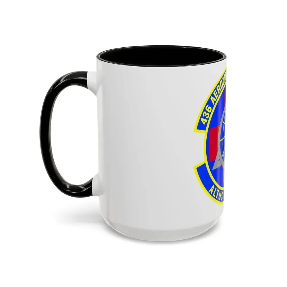 436th Aeromedical Dental Squadron (U.S. Air Force) Accent Coffee Mug - Go Mug Yourself