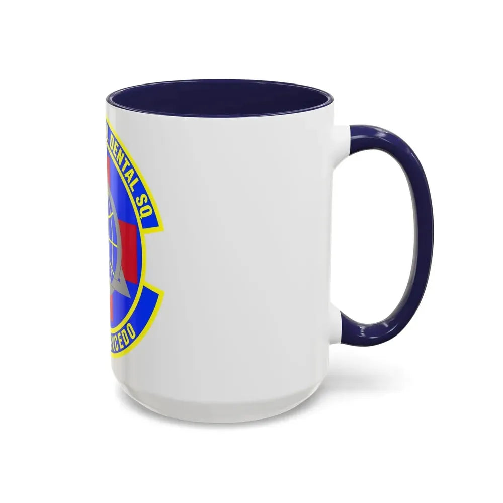 436th Aeromedical Dental Squadron (U.S. Air Force) Accent Coffee Mug - Go Mug Yourself