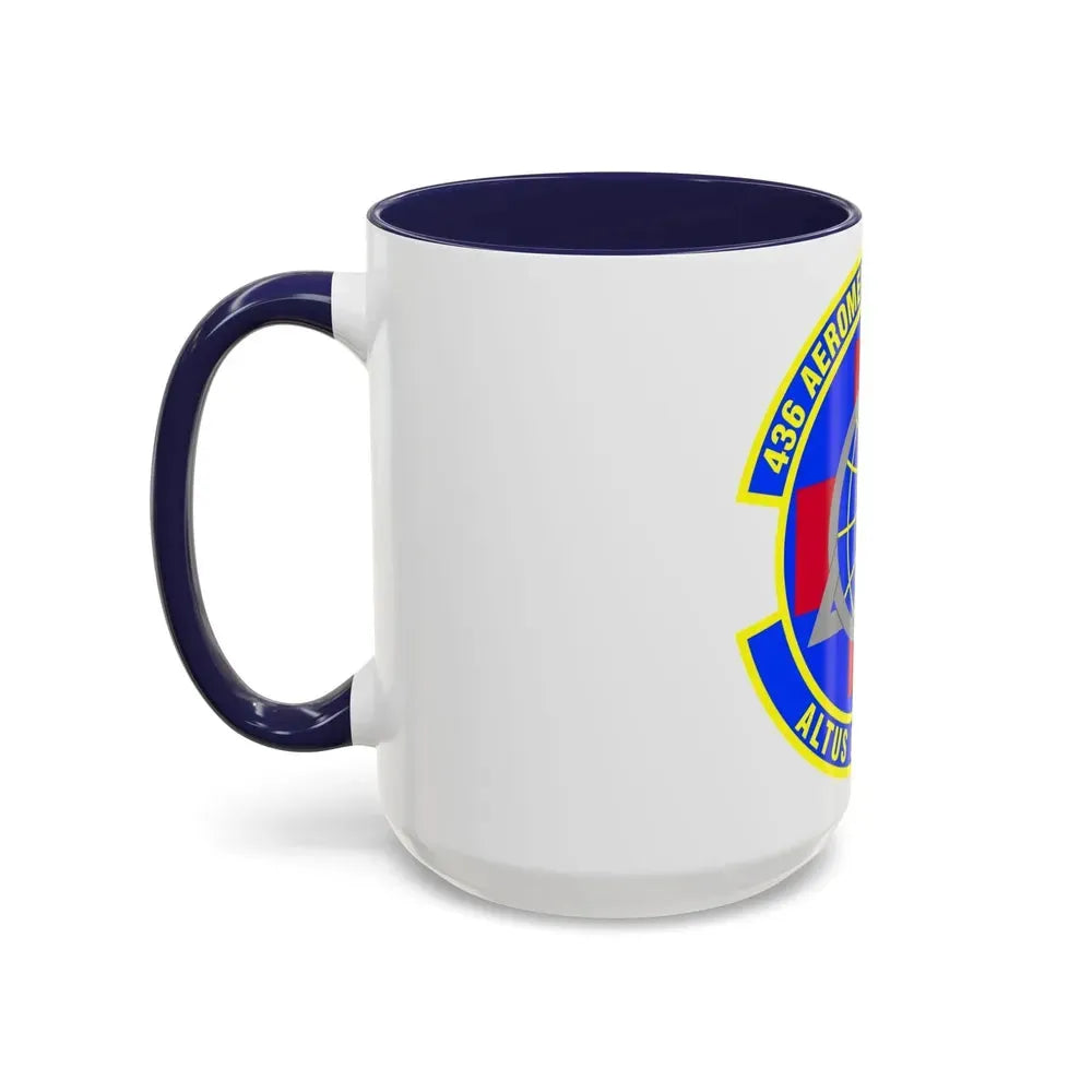 436th Aeromedical Dental Squadron (U.S. Air Force) Accent Coffee Mug - Go Mug Yourself