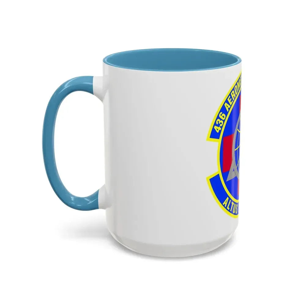 436th Aeromedical Dental Squadron (U.S. Air Force) Accent Coffee Mug - Go Mug Yourself