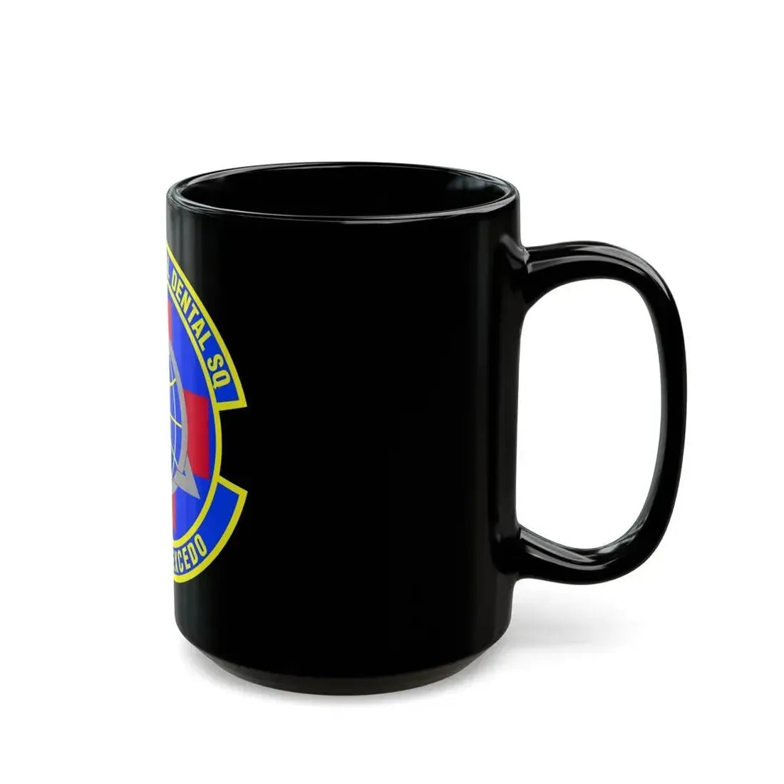 436th Aeromedical Dental Squadron (U.S. Air Force) Black Coffee Mug - Go Mug Yourself