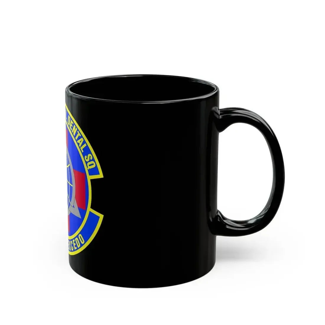 436th Aeromedical Dental Squadron (U.S. Air Force) Black Coffee Mug - Go Mug Yourself