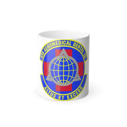 436th Aeromedical Dental Squadron (U.S. Air Force) Color Changing Coffee Mug 11oz - Go Mug Yourself