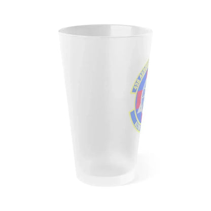 436th Aeromedical Dental Squadron (U.S. Air Force) Frosted Pint Glass 16oz - Go Mug Yourself
