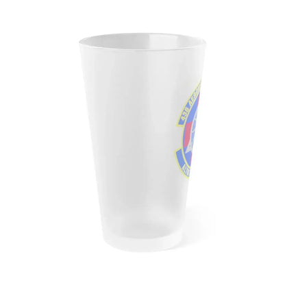 436th Aeromedical Dental Squadron (U.S. Air Force) Frosted Pint Glass 16oz - Go Mug Yourself