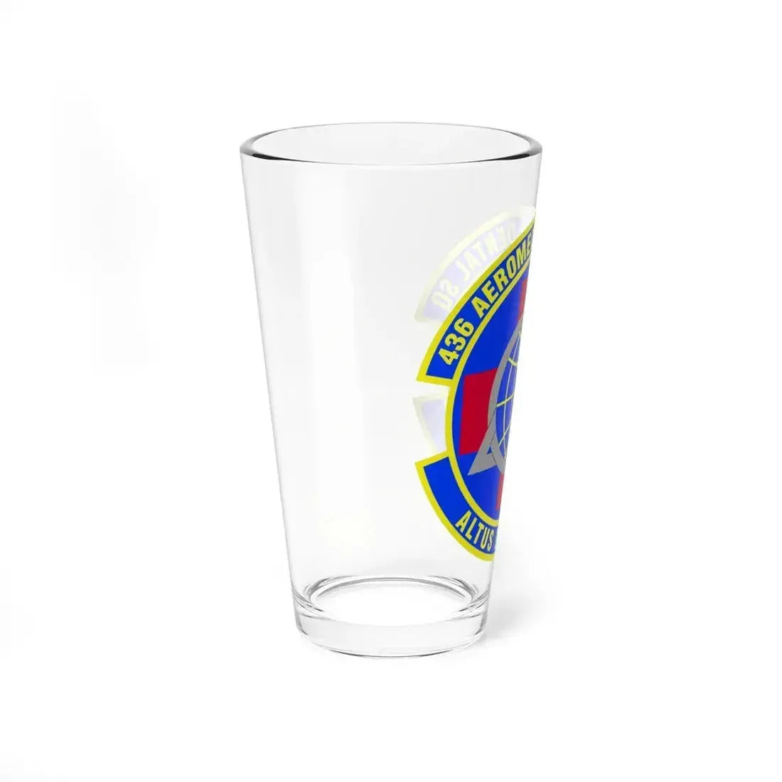 436th Aeromedical Dental Squadron (U.S. Air Force) Pint Glass 16oz - Go Mug Yourself