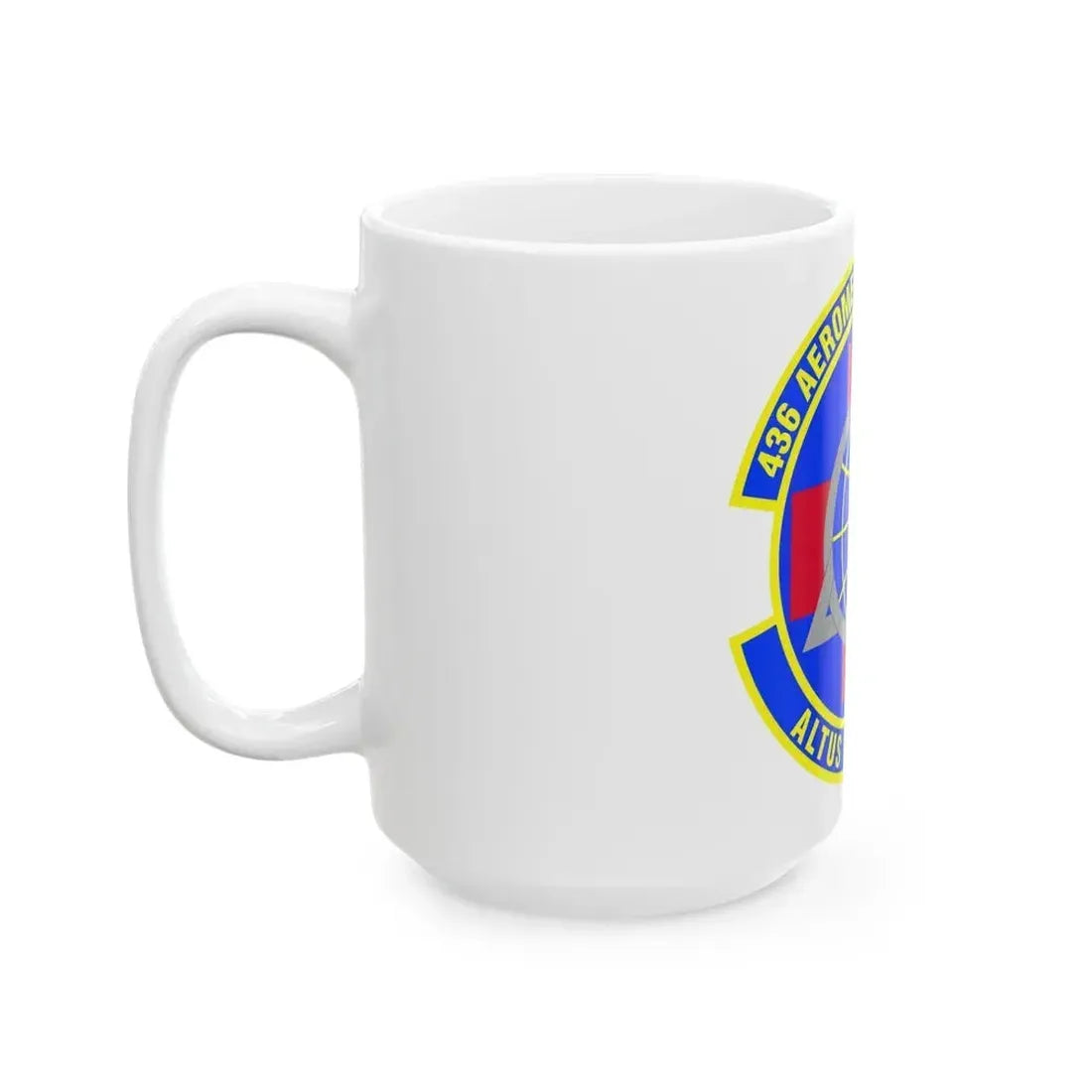 436th Aeromedical Dental Squadron (U.S. Air Force) White Coffee Mug - Go Mug Yourself