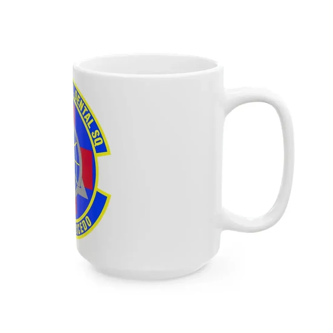 436th Aeromedical Dental Squadron (U.S. Air Force) White Coffee Mug - Go Mug Yourself