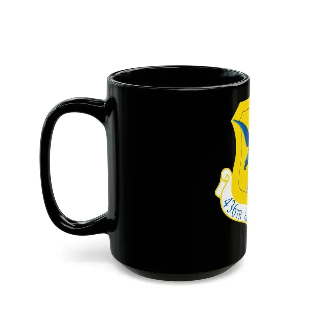 436th Airlift Wing (U.S. Air Force) Black Coffee Mug - Go Mug Yourself