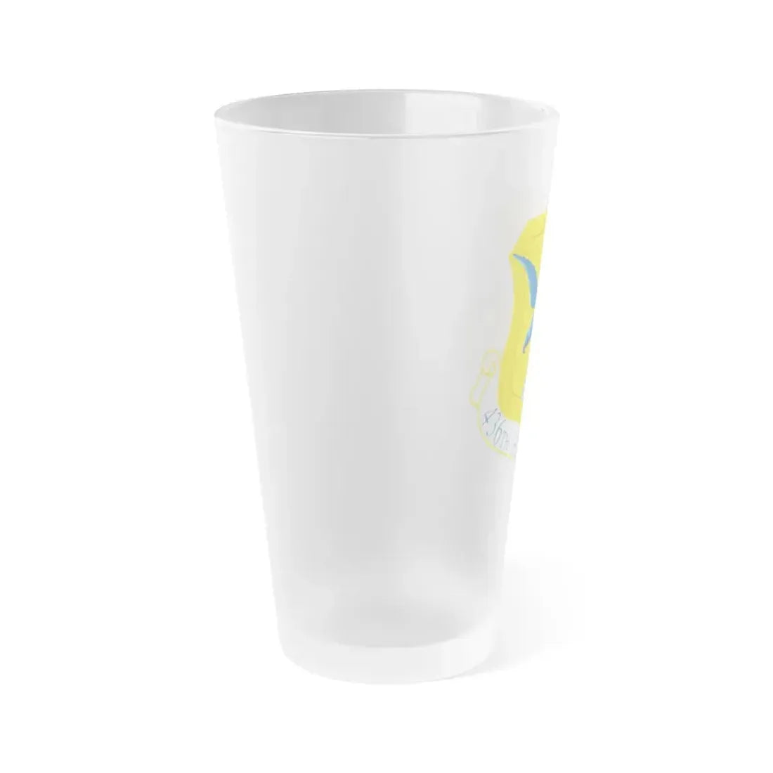 436th Airlift Wing (U.S. Air Force) Frosted Pint Glass 16oz - Go Mug Yourself