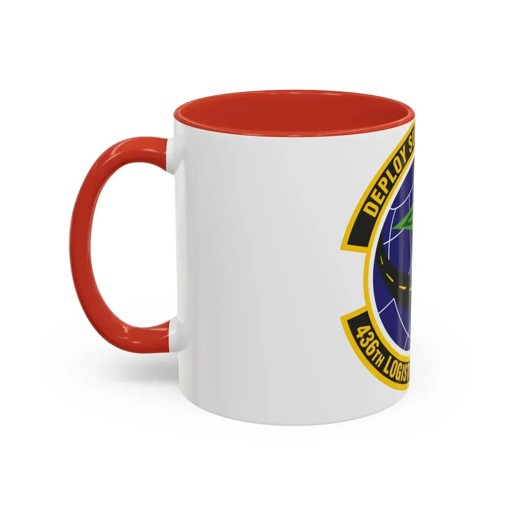 436th Logistics Readiness Squadron (U.S. Air Force) Accent Coffee Mug - Go Mug Yourself