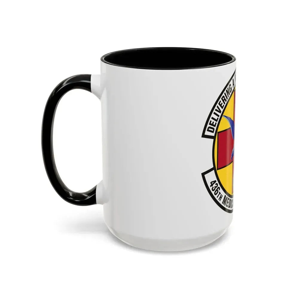 436th Medical Operations Squadron (U.S. Air Force) Accent Coffee Mug - Go Mug Yourself