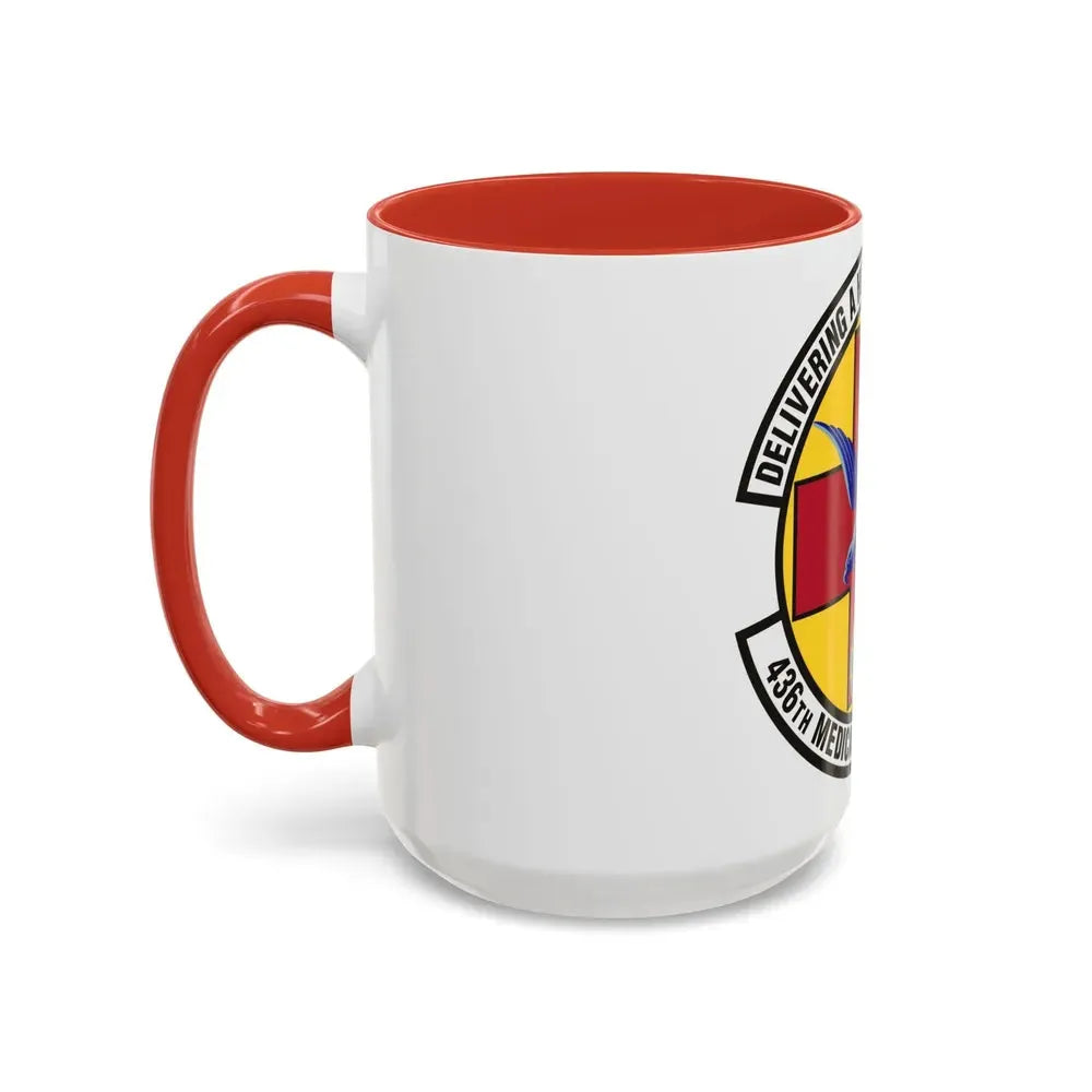 436th Medical Operations Squadron (U.S. Air Force) Accent Coffee Mug - Go Mug Yourself