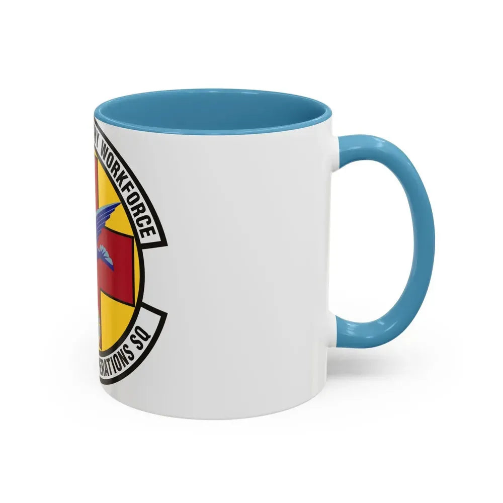 436th Medical Operations Squadron (U.S. Air Force) Accent Coffee Mug - Go Mug Yourself