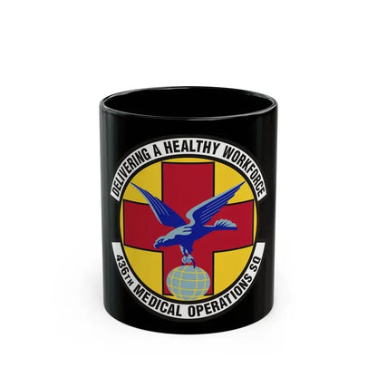 436th Medical Operations Squadron (U.S. Air Force) Black Coffee Mug 11oz - Go Mug Yourself