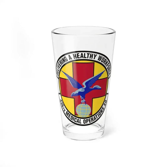 436th Medical Operations Squadron (U.S. Air Force) Pint Glass 16oz 16oz - Go Mug Yourself