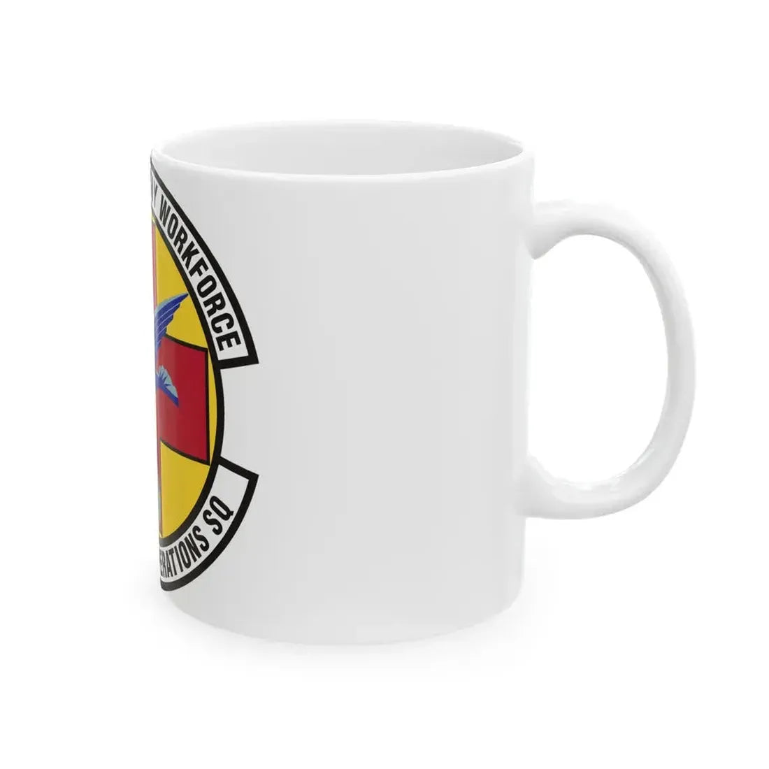 436th Medical Operations Squadron (U.S. Air Force) White Coffee Mug - Go Mug Yourself