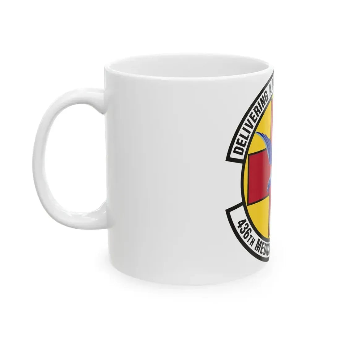 436th Medical Operations Squadron (U.S. Air Force) White Coffee Mug - Go Mug Yourself