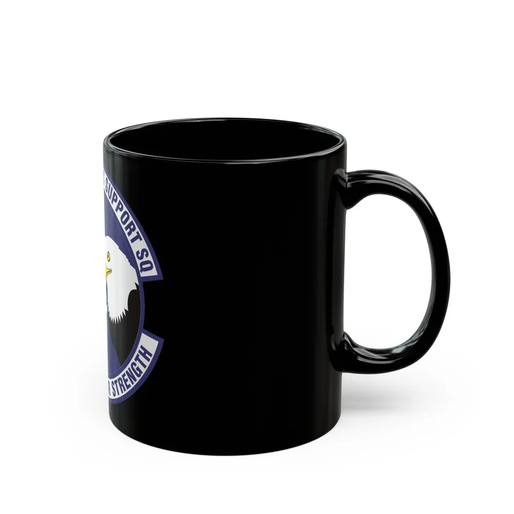 436th Operations Support Squadron (U.S. Air Force) Black Coffee Mug-Go Mug Yourself