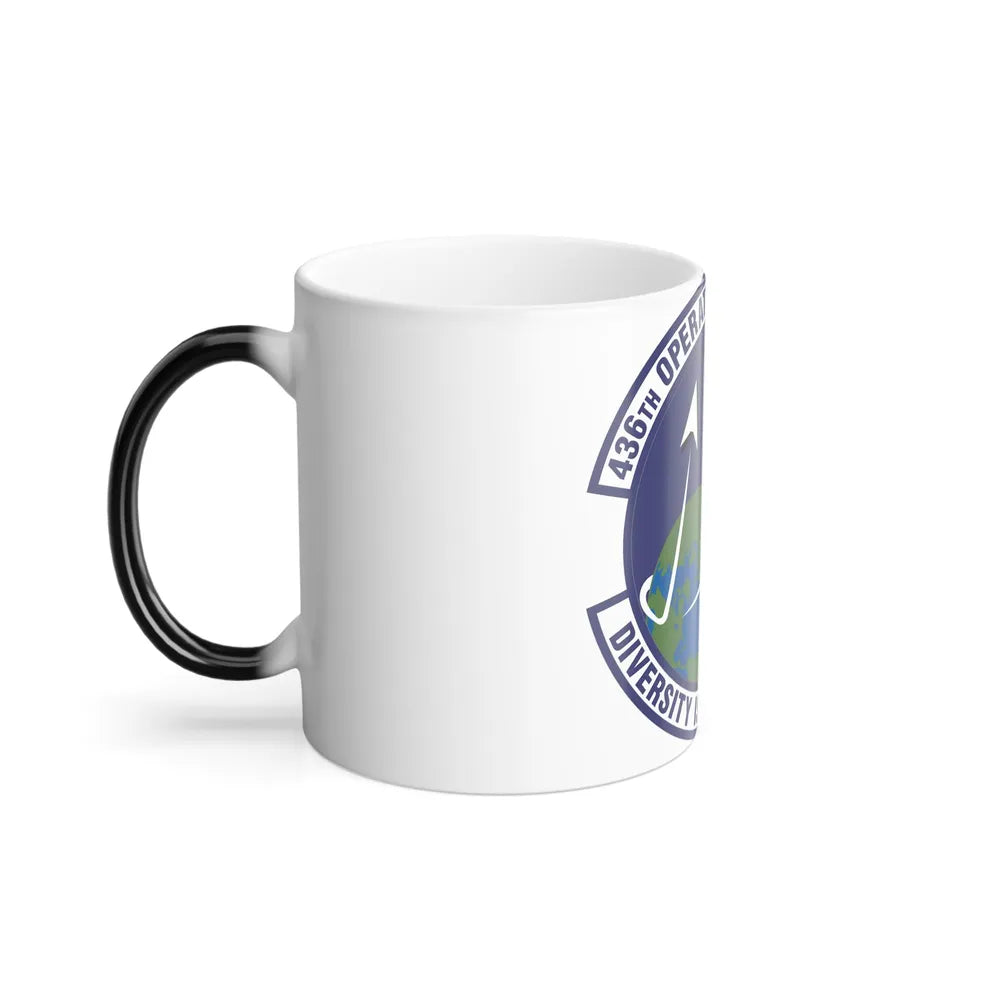 436th Operations Support Squadron (U.S. Air Force) Color Changing Coffee Mug-Go Mug Yourself