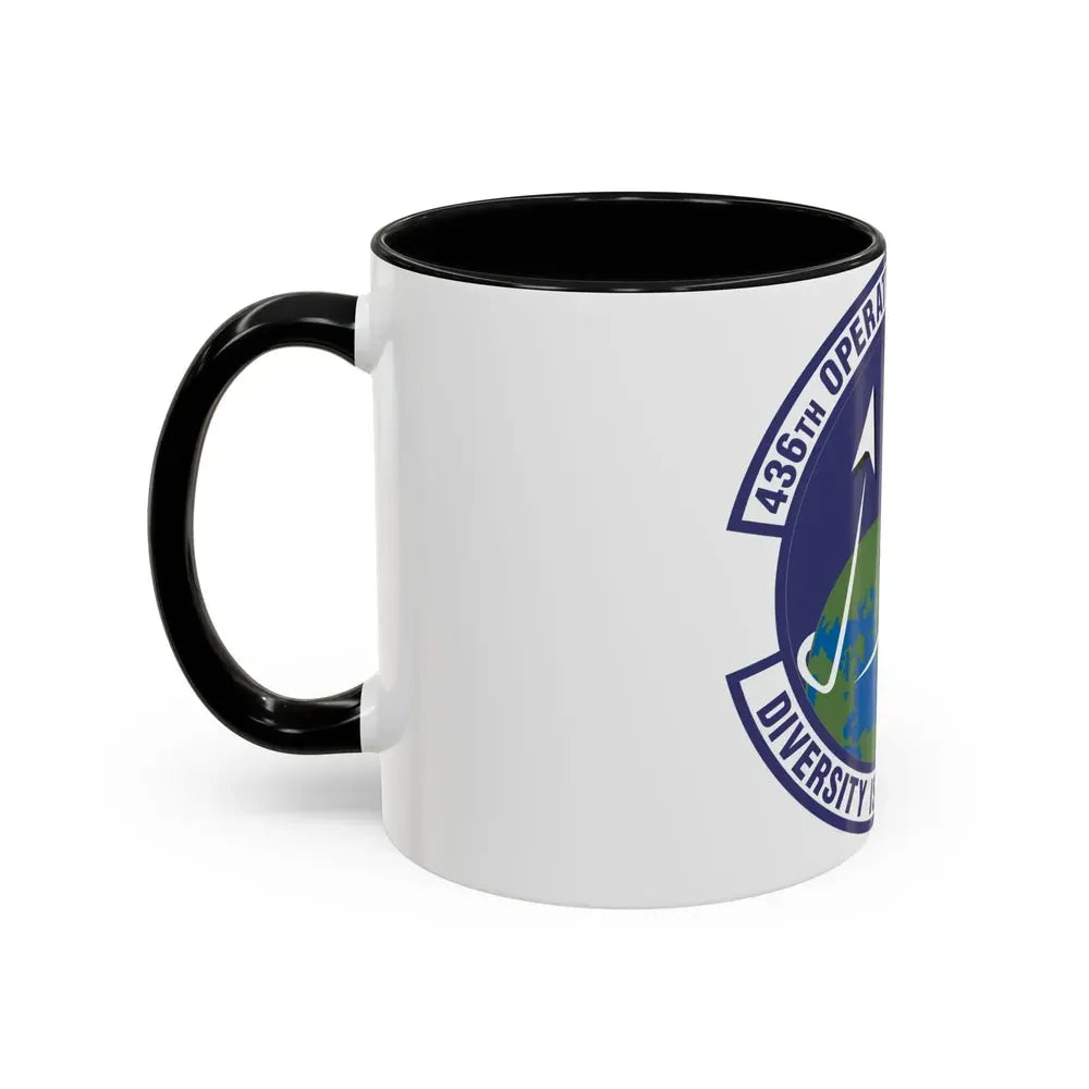 436th Operations Support Squadron (U.S. Air Force) Accent Coffee Mug - Go Mug Yourself